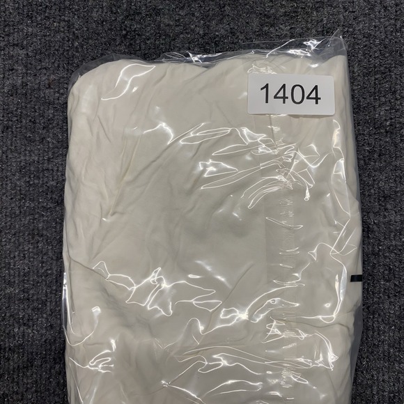 Vintage Breakin' Loose Made in USA Slip Mini Dress Womens 7/8 Off White Ivory - Picture 14 of 14